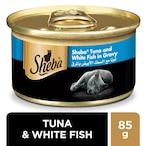 Buy Sheba Tuna and White Fish Wet Cat Food 85g in Kuwait