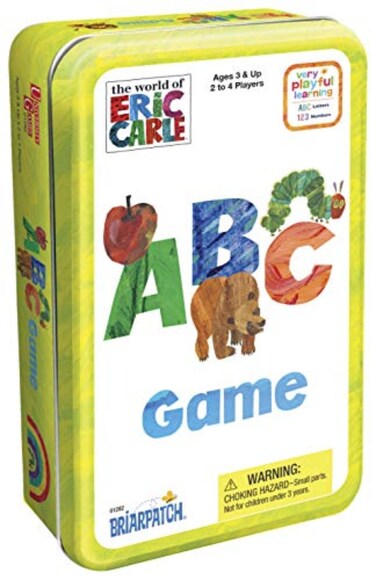 Buy Briarpatch The World Of Eric Carle Abc Game Tin, Multi/None - 0 282 ...