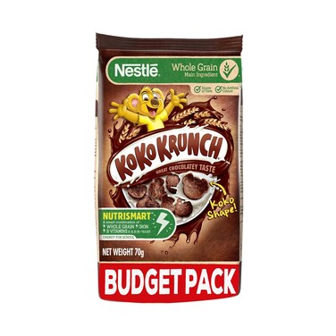Nestle Koko Krunch Whole grain Chocolate Flavoured Wheat Curls Pouch 80 gr