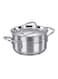Korkmaz - Alfa Casserole Silver 20 x 11centimeter