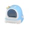 Nutra Pet Fantastic Cat Litter Toilet - BLUE(Small Cats) L52&amp;times;W42&amp;times;H40cm