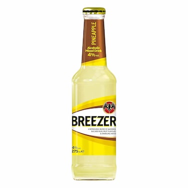 Bacardi Breezer Pineapple Rum 275ml