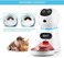 Rubik 3.5L Automatic Cat Dog Feeder, Auto Robotics Food Dispenser with 4 Meals Time Setting, 10s Voice Recording, LCD Display &amp; Portion Control for Pets &amp; Small Animals