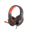 Meetion Stereo Gaming Headset with Mic Black Orange Lightweight Backlit HP021