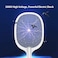 Generic Nukcc Electric Fly Swatter, 2 In 1 Electric Fly Swatter &amp; Mosquito Lamp 3000V High Voltage Portable Mosquitoes Trap With Uv Ray &amp; Electric Shock Rechargeable Mosquito Killer Lamp