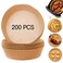 Generic 200Pcs Air Fryer Liners, Air Fryer Disposable Paper Liner, Non-Stick Disposable Baking Paper For Air Fryer Oil-Proof