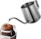 Lushh Stainless Steel Long Narrow Spout Coffee Pots With Wooden Lid 350 mL