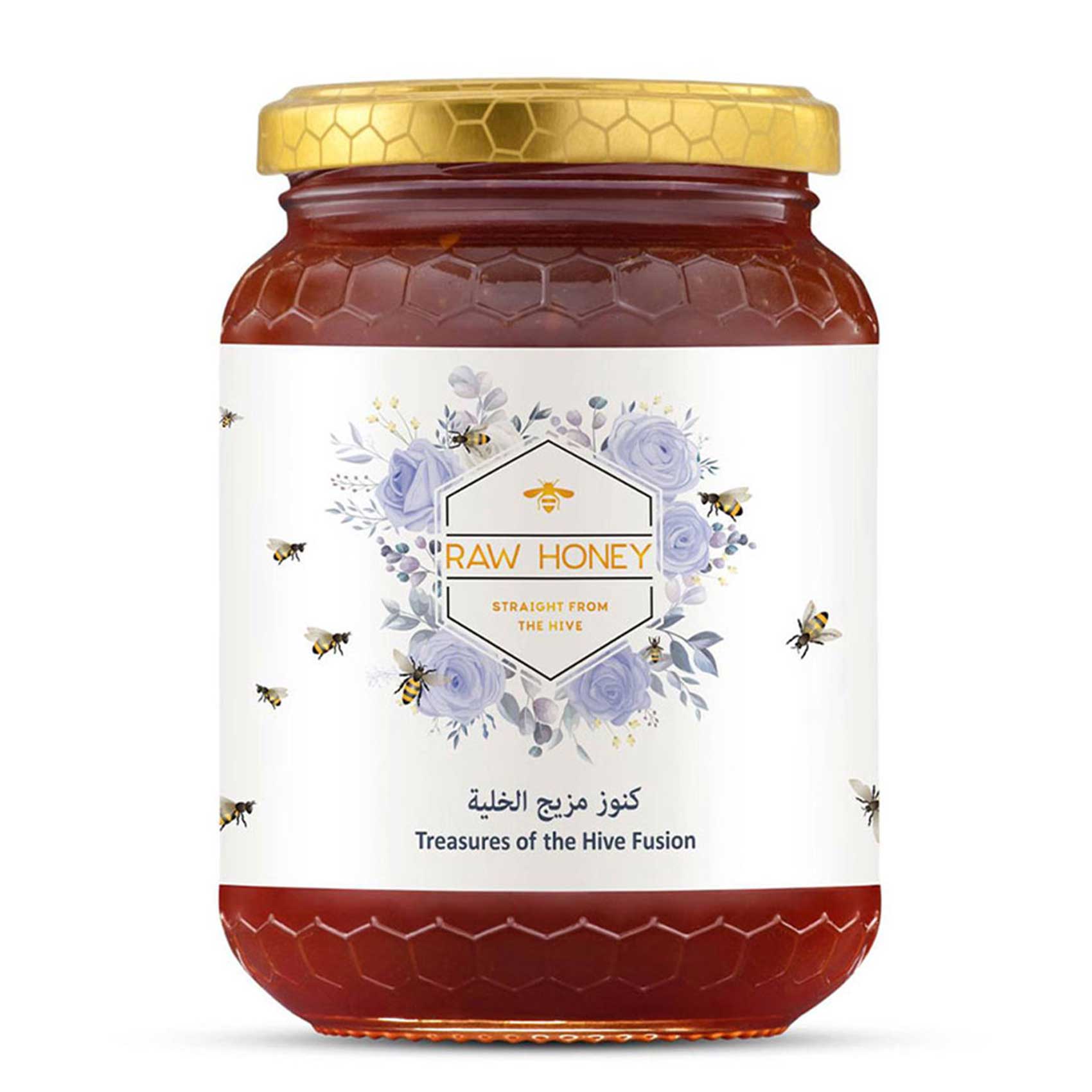 Raw Honey Treasures Of The Hive Fusion 1kg