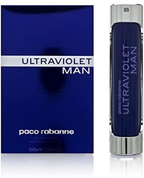 عطر الترا فيوليت مان من باكو رابان للرجال - او دي تواليت، 100 مل