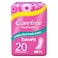 فوط يومية كير فري فليكسي كمفورت، ملاءمة قصوي - 20 فوطة