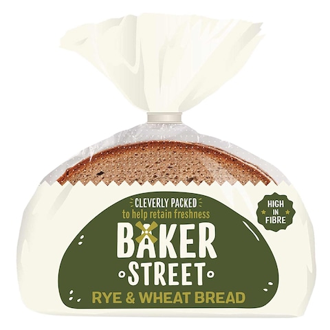 Baker Street Rye And Wheat Bread 500g
