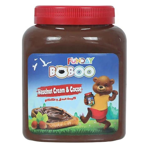 Funday Boboo Hazelnut Cream and Cocoa Spread - 350 gram