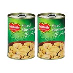 Buy Del Monte Sliced Mushrooms 400g Pack of 2 in UAE