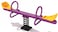 RBWTOYS New Outdoor Spring Rider Seesaw with 2 Kids Seat, Playset for Kids.  RW-15230  200x60x75cm