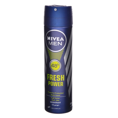 Nivea Men Fresh Power Spray Deodorant - 150 ml
