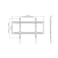Skill Tech SH96F Fixed TV Wall Mount 60-105&Prime;