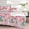 Luna Home Single size 4 pieces, without filler, butterfly design.