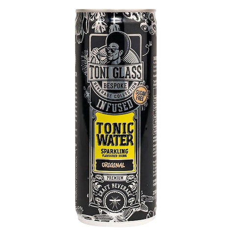 Toni Glass Original Tonic Water Sparkling Flavoured Drink 250Ml
