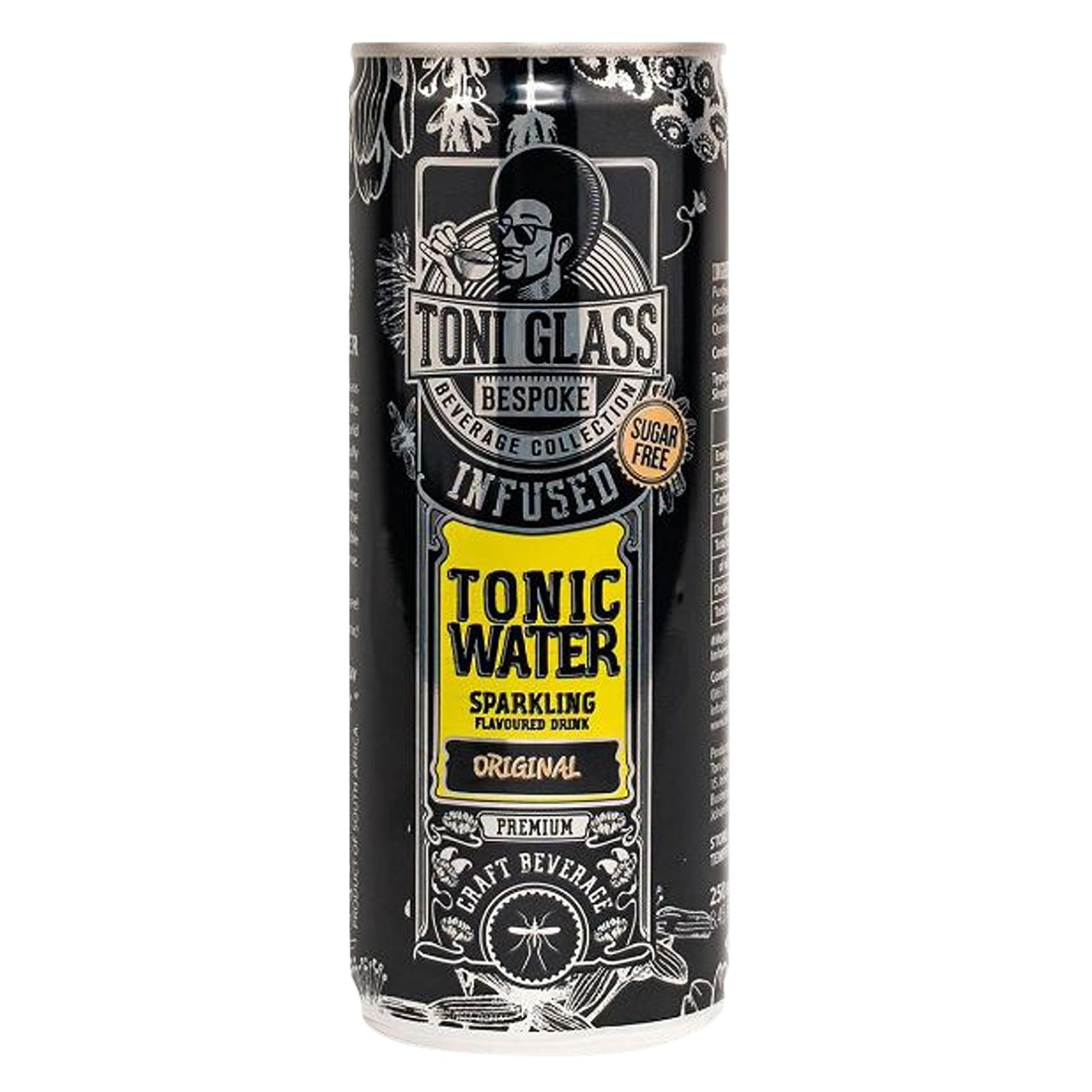 Toni Glass Original Tonic Water Sparkling Flavoured Drink 250Ml