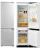Midea 241L Built-in Frost Free Bottom Freezer Refrigerator Silver HD332RWEN