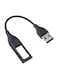 Generic - Bracelet Charging Replacement USB Charger Cable For Fitbit Flex Black