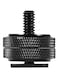 Andoer - Double Nut Hot Shoe Mount Adapter Black