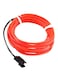 Red 2 M 12V LED Light Glow EL Wire String Strip Rope Tube Car Interior Decoration