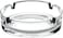 Royalford Glass Ashtray RF10254 - Lead-Free Cadmium Free Crystal Clear Glass Tabletop Cigarette Ashtray For Indoors And Outdoors Use Home Decor