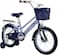 Vego Starlette Kids Road Bike With Basket 16 Inch, Purple