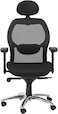 Sulsha Furniture Premium Office Chair Ergonomic Designed Desk Chair Super Comfortable Mid Back Adjustable Arm Wide Seat Mesh Chair Hydraulic Back