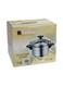 Bister Stainless Steel Pressure Cooker Silver/Black 7L