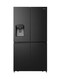 Side By Side Refrigerator 12.4Cu.ft Freezer 6.7Cu.ft, Cross Doors, Ice Maker Dispenser 351، Inverter  L RQ67W2IQ Black - (Installation Not Included)