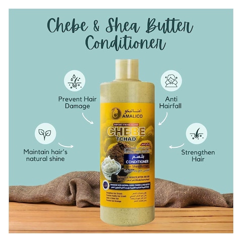 Amalico Chebe Powder And Shea Butter Conditioner 500ml