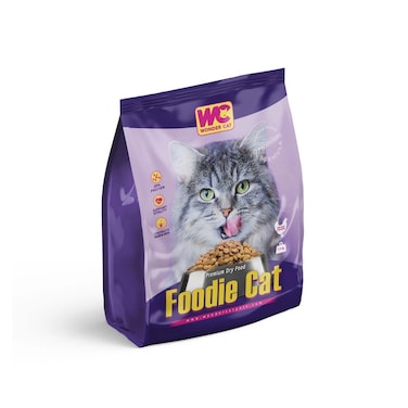 ووندر كات فودي طعام جاف للقطط البالغة - 1.5 كجم