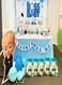 Drawstring Bag for Boys/Girls Travel Storage Package Cartoon School Backpack Children Kids Birthday Party Favors Bags 12 pcs (Boss Baby)