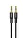 3.5mm To 3.5mm AUX Audio Cable 1000millimeter Black