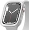 Elago Duo for Apple Watch Series 8/7 (45mm), Series 6/SE/5/4 (44mm) cover case - Clear White