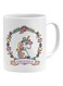 Generic Sassy Floral Unicorn Printed Mug White/Pink/Yellow 11Ounce