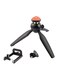 Yunteng - Mini Tripod Hand Grip With Mobile Holder Black