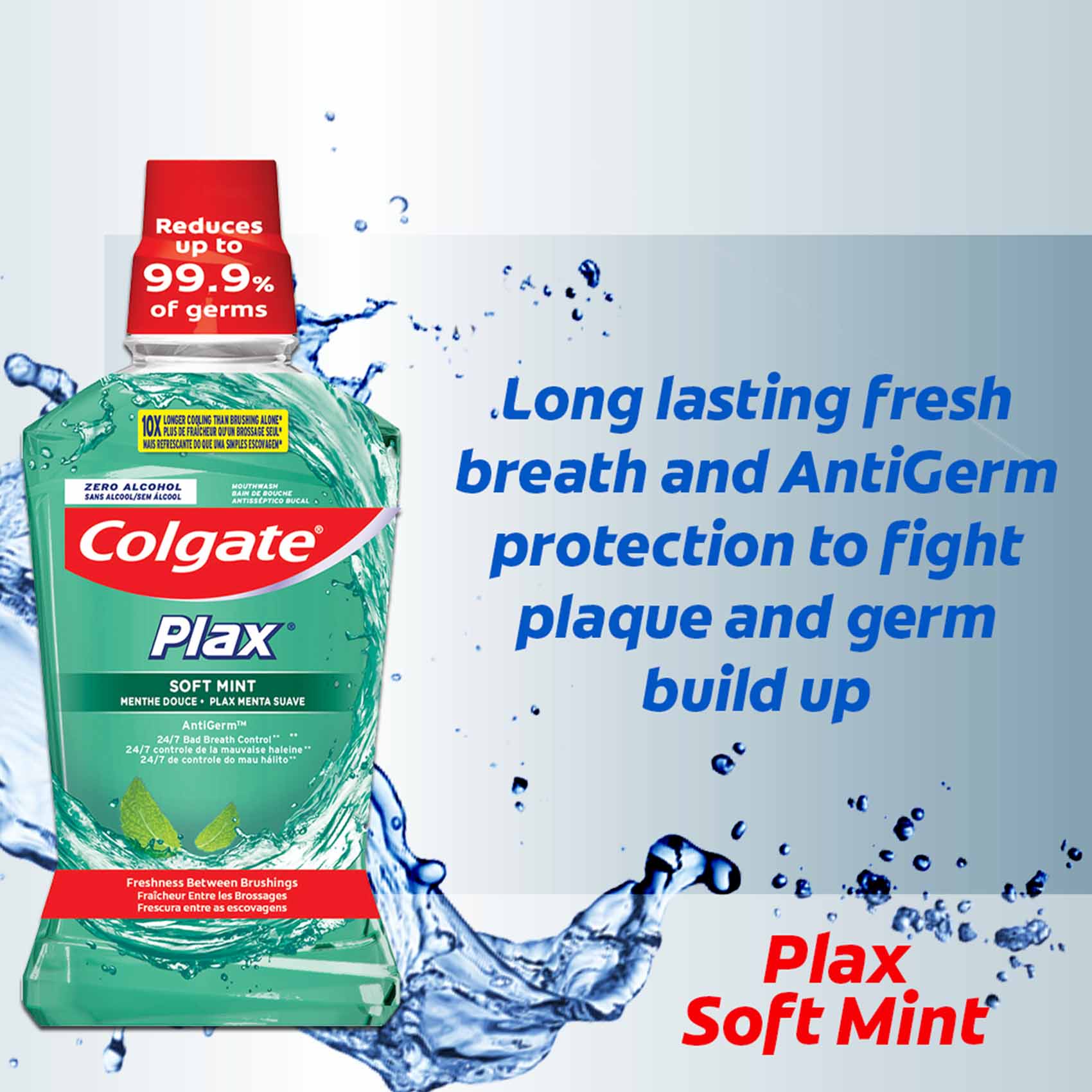 Colgate Plax Soft Mint 500ml