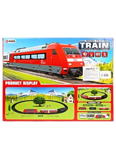 Buy Generic Railway Train Set Electronic Toy Online | Carrefour KSA