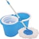 Generic Spin Bucket Mop With 2 Refills- Super Absorbent Refills For All Type Of Floors, 360 Degree Spin Bucket, 180 Degree Bendable Handle, For Perfect Cleaning