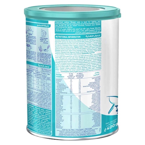 Nestle NAN Optipro 2 Follow Up Formula From 6 To 12 Months 400g