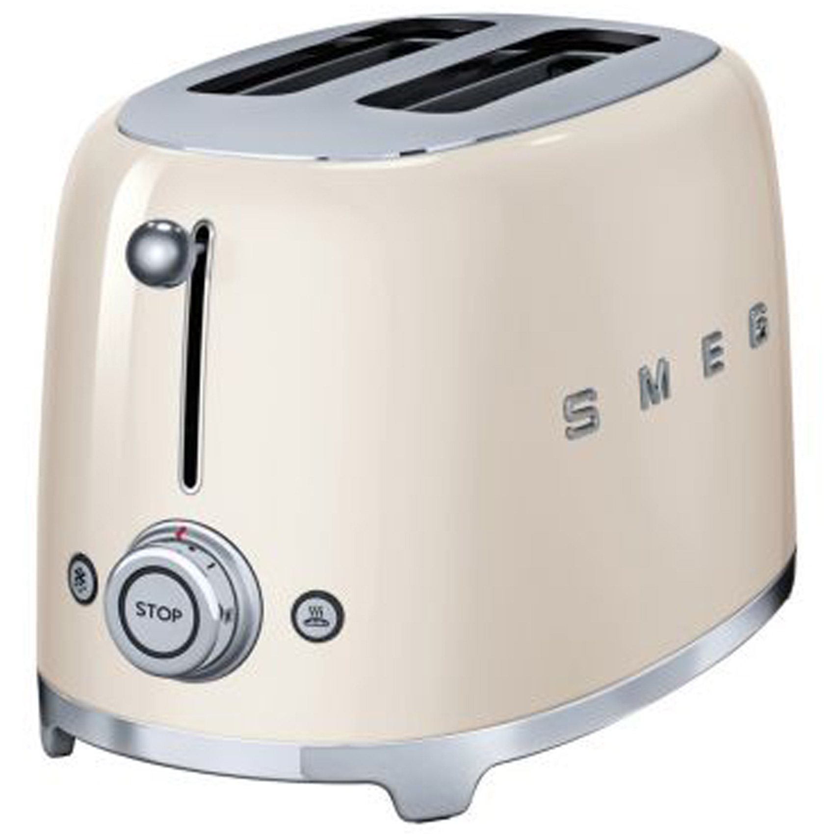 Smeg 50&#39;s Style Toaster 950W TSF01CRUK Beige