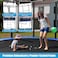 YALLA HomeGym 8Ft Trampoline with Enclosure Net, for Kids &amp; Adults Outdoor Trampoline, Fitness &amp; Exercise Trampoline with Safety Net