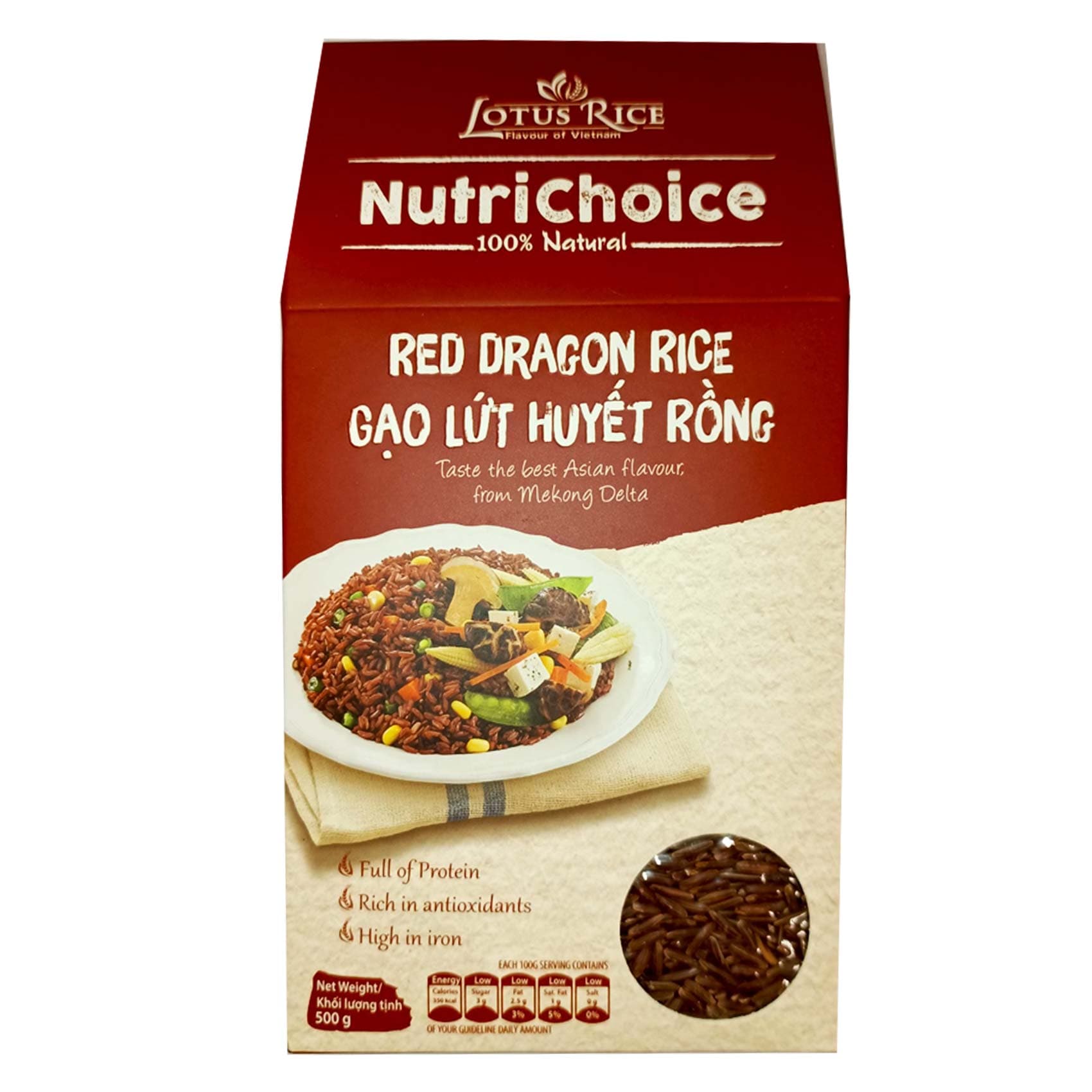 Red Rice Carerouf Buy Nutri Red Rice 500GR Online | Carrefour Lebanon