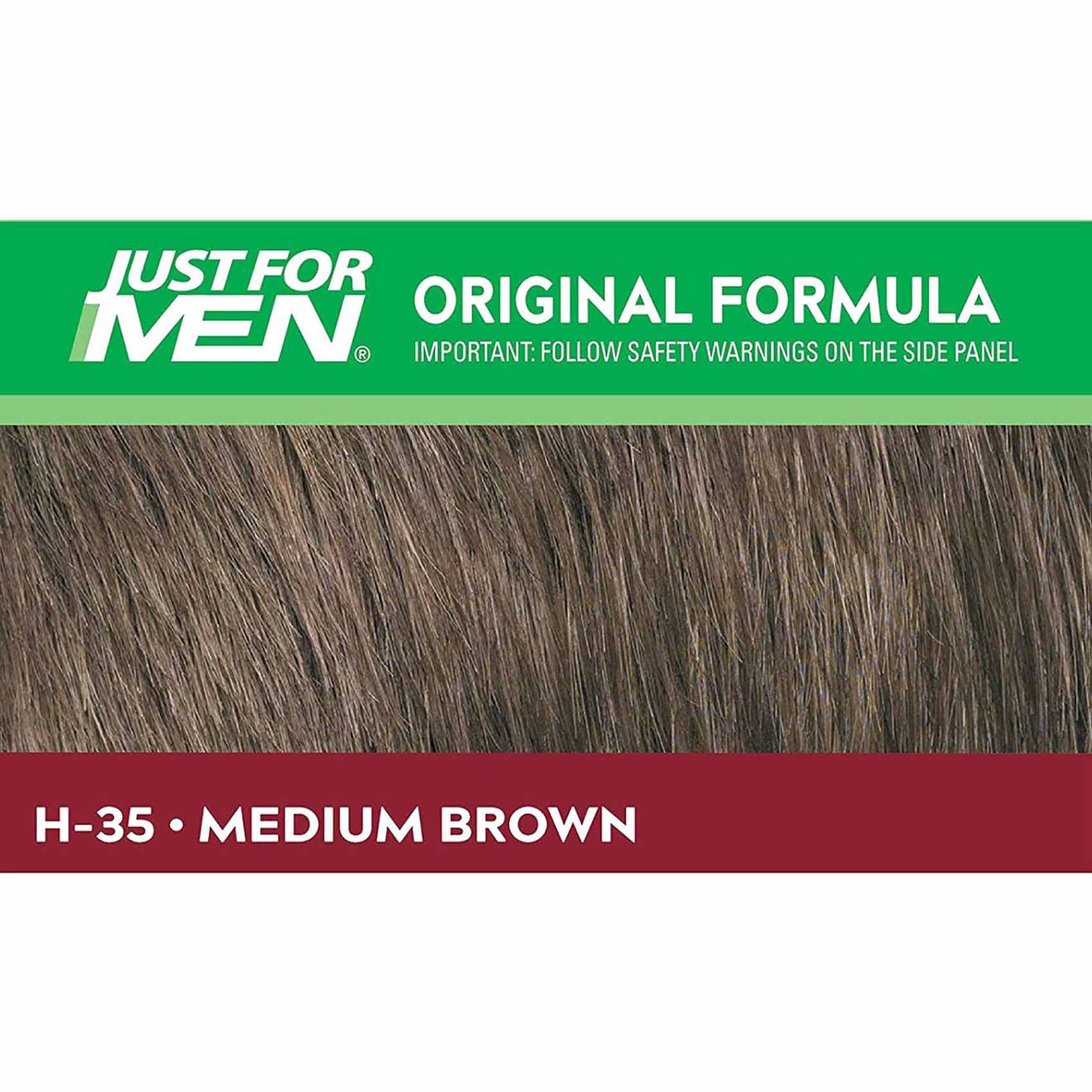 Just For Men Hair Colour Medium Brown H-35 60ml