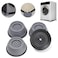 Showay Noise Cancelling Washing Machine Support, Washer And Dryer Anti-Vibration Pads, Slip Anti Vibration And Noise Reducing Rubber Washing Machine Feet Pads, Dr-01, Pack Of 4
