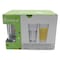 Illumine 280 Ml Tumblr Glass Set6Pc