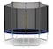 Trampoline 10Ft, High Quality Kids Trampoline Fitness Exercise Equipment Outdoor Garden Jump Bed Trampoline With Safety Enclosure